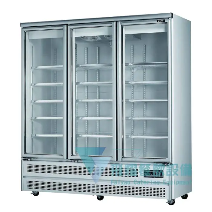 SRR-210UN 三門機下型冷凍玻璃展示櫃